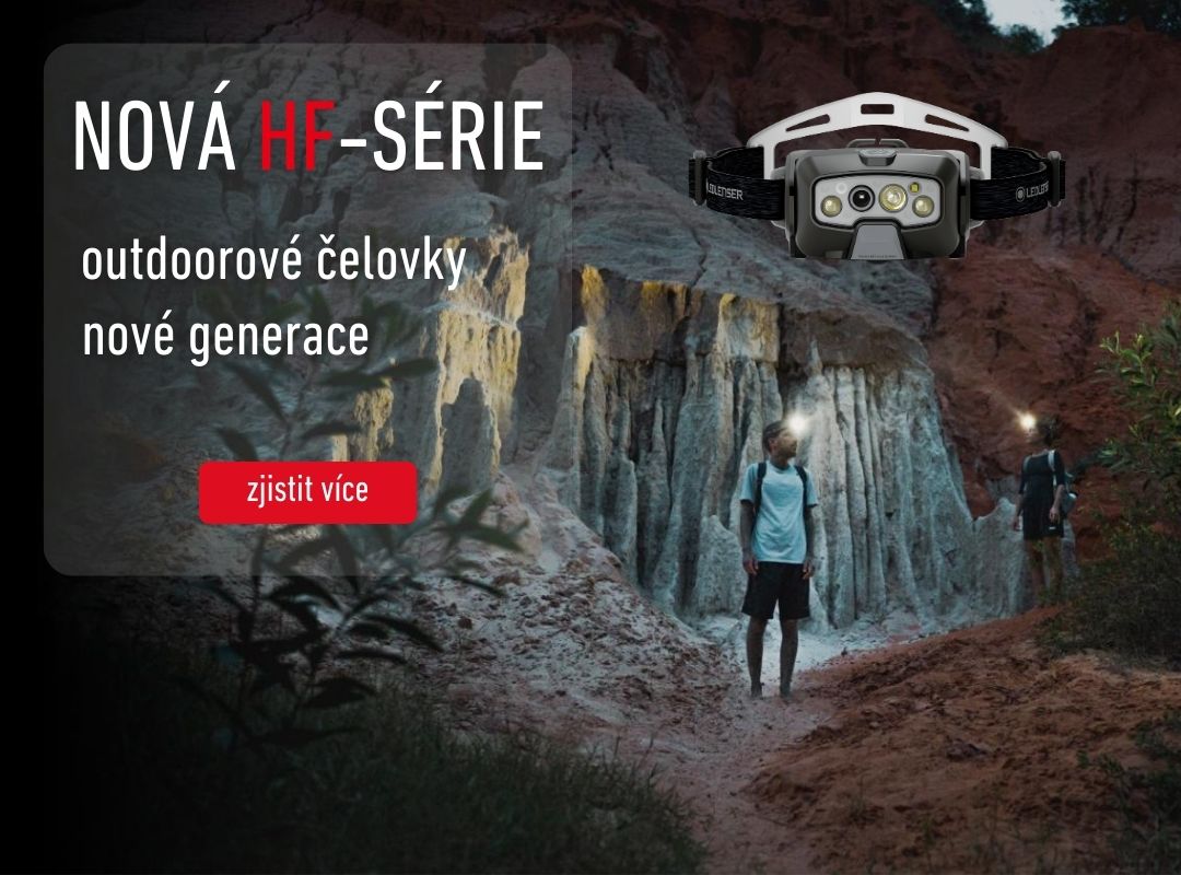 nová série čelových svítilen Ledlenser HF